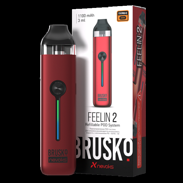 POD-система Brusko Feelin 2 Малиновый в Мурманске