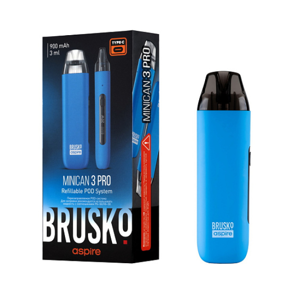 POD-система Brusko Minican 3 Pro синий в Мурманске