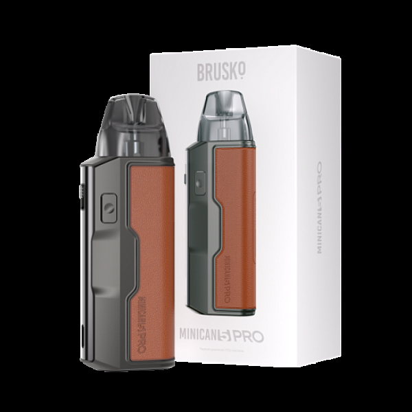 POD-система Brusko Minican 5 Pro Brown Graphite Красный,коричневый в Мурманске