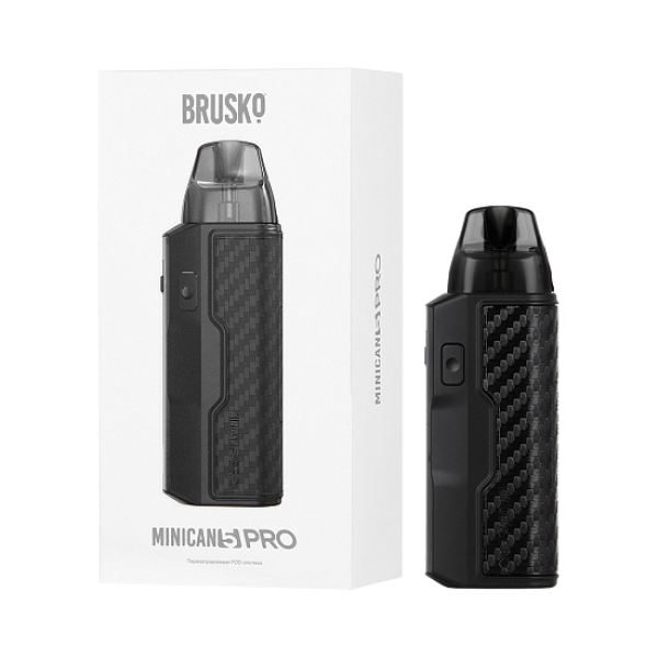 POD-система Brusko Minican 5 Pro Black Carbon Красный, черный в Мурманске