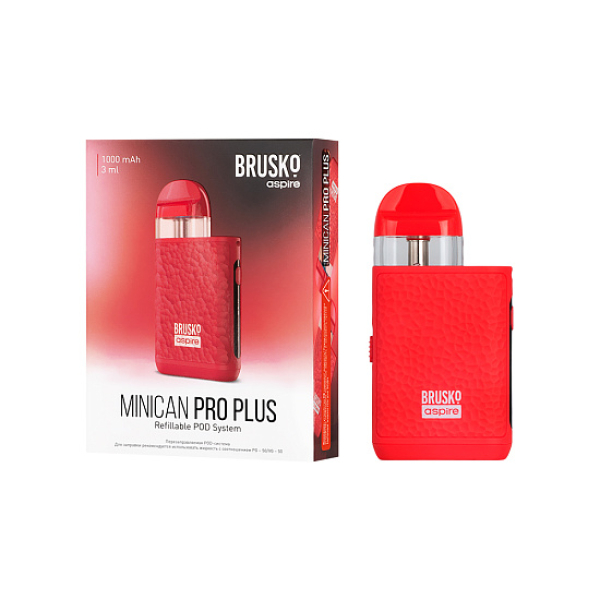 POD-система Brusko Minican Pro Plus Красный в Мурманске