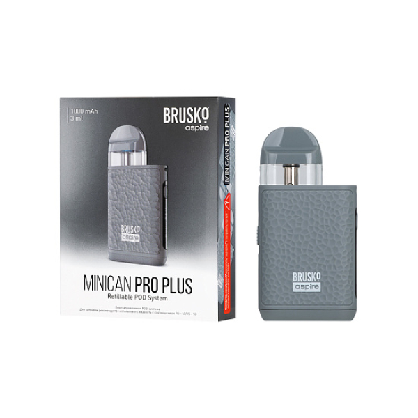 POD-система Brusko Minican Pro Plus серый в Мурманске