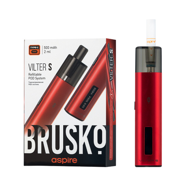 POD-система Brusko Vilter S Красный в Мурманске