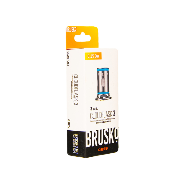 Испаритель Brusko Cloudflask 3 0.25 Ом 3 шт в Мурманске