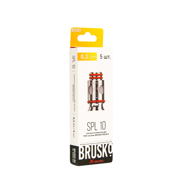 Испаритель Brusko Feelin Spl10 0.3 Ом 5 шт в Мурманске