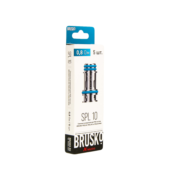 Испаритель Brusko Feelin Spl10 0.8 Ом 5 шт в Мурманске