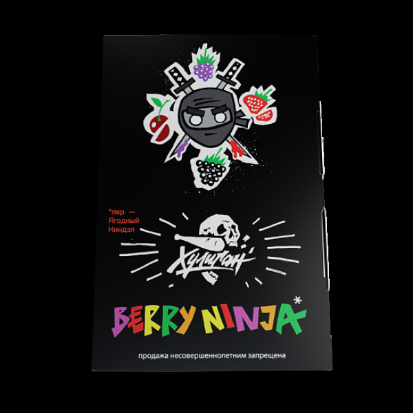 Табак Хулиган Berry Ninja Лесные Ягоды 25 грамм в Мурманске