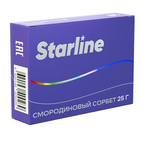 Табак Starline Смородиновый Сорбет 25 грамм в Мурманске