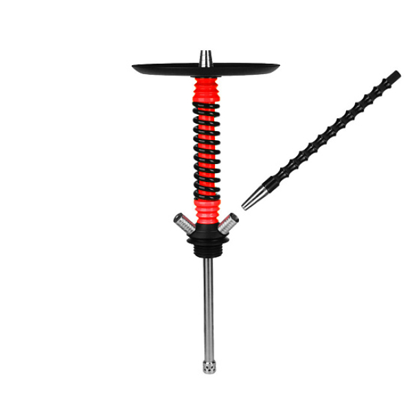 Кальян Mamay Customs V3  Coilovers Mini Красно Черный в Мурманске