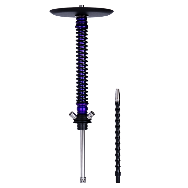 Кальян Mamay Customs Coilovers Фиолетовый Лак Черный в Мурманске