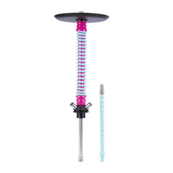 Кальян Mamay Customs Coilovers Фуксия Мята   Грав. Черепа в Мурманске
