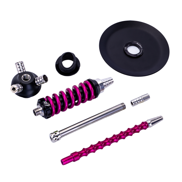 Кальян Mamay Customs Coilover Micro Розовый Лак в Мурманске