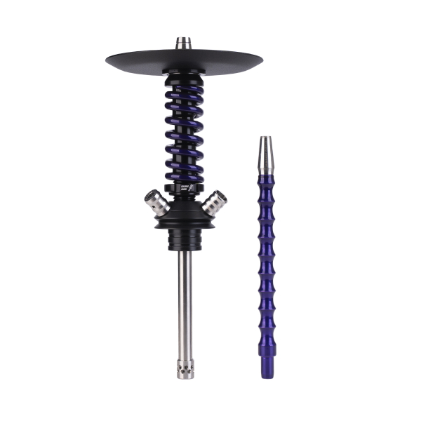 Кальян Mamay Customs Coilover Micro Чёрно Фиолетовый Лак в Мурманске