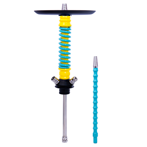 Кальян Mamay Customs Coilovers Mini Жёлто Мятный в Мурманске