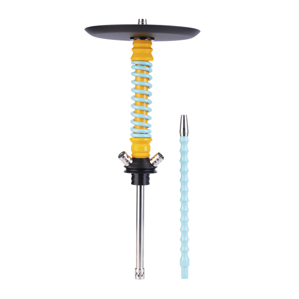 Кальян Mamay Customs Coilovers Mini Жёлто Мятный Грав. Котофаки в Мурманске