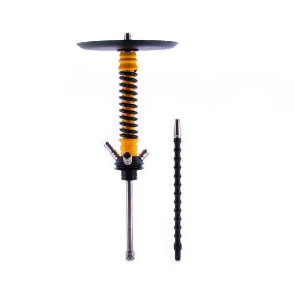 Кальян Mamay Customs Coilovers Mini Жёлто Чёрный   Гр. Bus в Мурманске