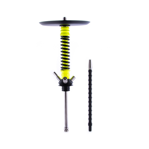 Кальян Mamay Customs Coilovers Mini Жёлтый Ф Чёрный   Гр. Bus в Мурманске