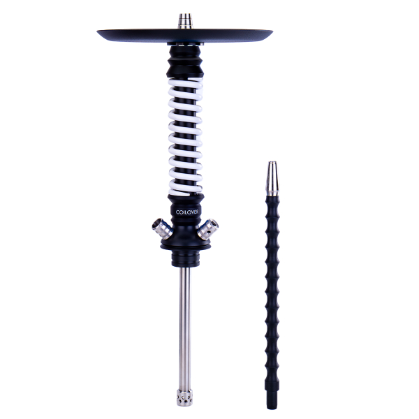 Кальян Mamay Customs Coilovers Mini Чёрно Белый   Гр. Кит в Мурманске