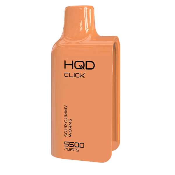 Картридж Hqd Click  Sour Gummy Worms  Кислые Мармеладные Червячки 5500 тяг в Мурманске