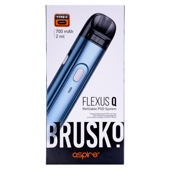 POD-система Brusko Flexus Q Небесно Голубой в Мурманске