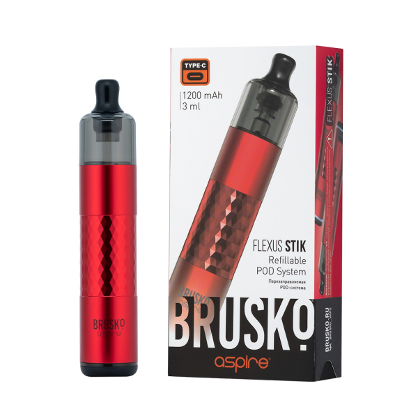 POD-система Brusko Flexus Stik Красный в Мурманске