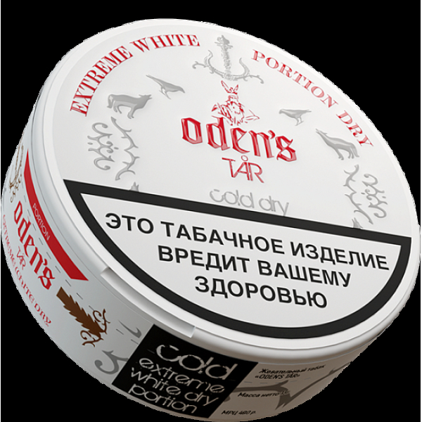 Жевательный табак Odens Tar  Cold Dry 13 грамм в Мурманске