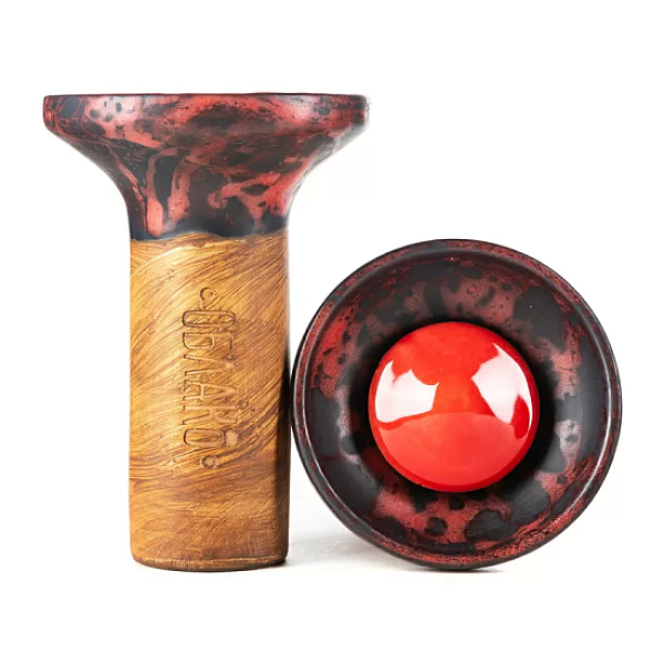 Чаша Облако Flow Red On Black Red Marble в Мурманске
