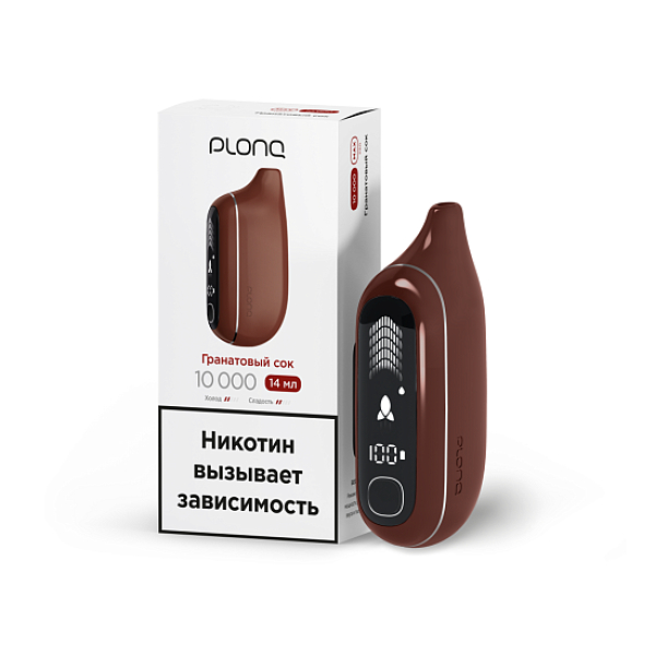 Электронка Plonq Max Pro   Гранатовый Сок 10000 затяжек в Мурманске