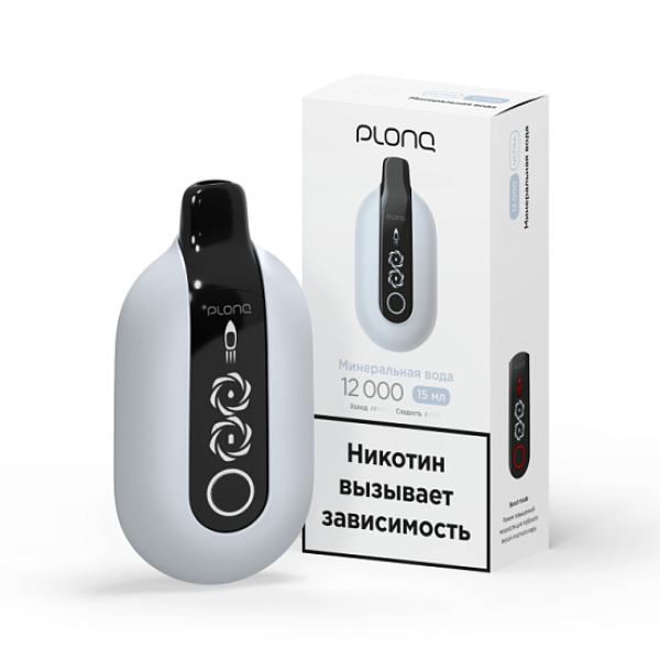 Электронка Plonq Ultra Минеральная Вода  12000 затяжек в Мурманске