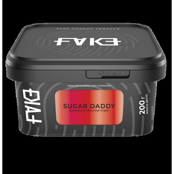 Табак Fake Sugar Daddy Клубника В Сахарной Пудре 200 грамм в Мурманске