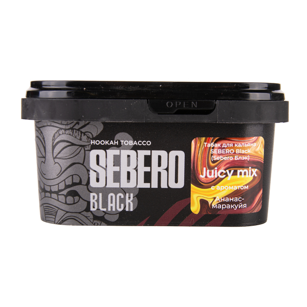 Табак Sebero Black Black Juicy Mix 200 грамм в Мурманске