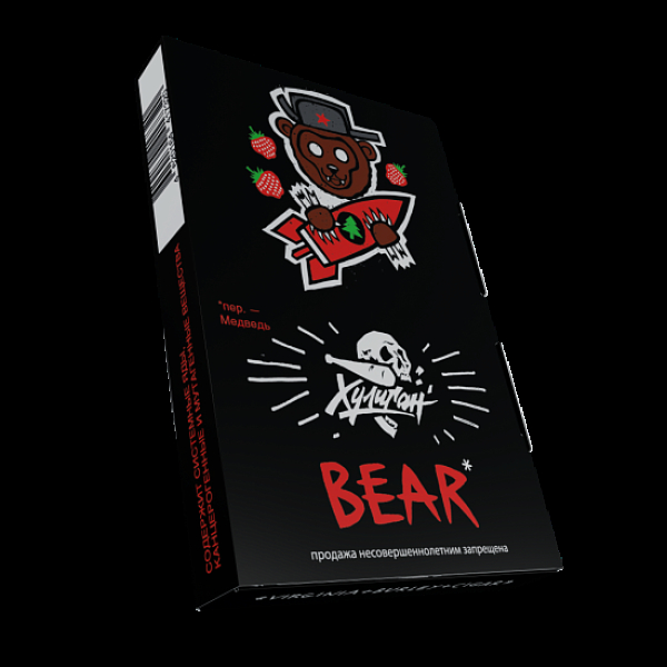 Табак Хулиган Bear Клубника С Елкой 25 грамм в Мурманске