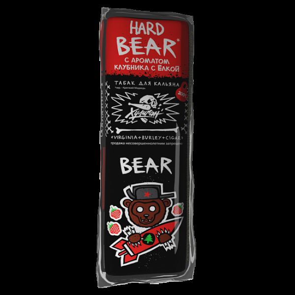 Табак Хулиган Hard Bear Клубника С Елкой 200 грамм в Мурманске