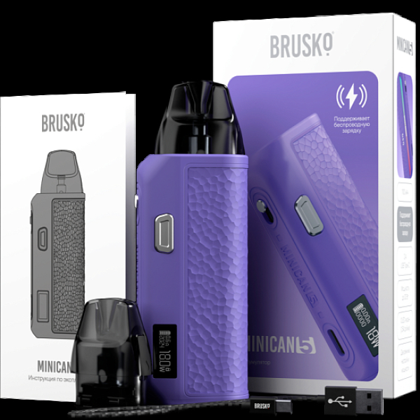 POD-система Brusko Minican      5 Фиолетовый в Мурманске