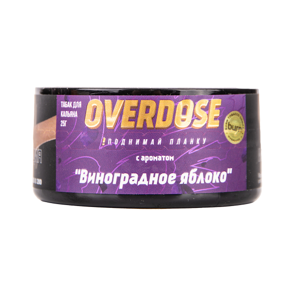 Табак Overdose Grapple 100 грамм в Мурманске