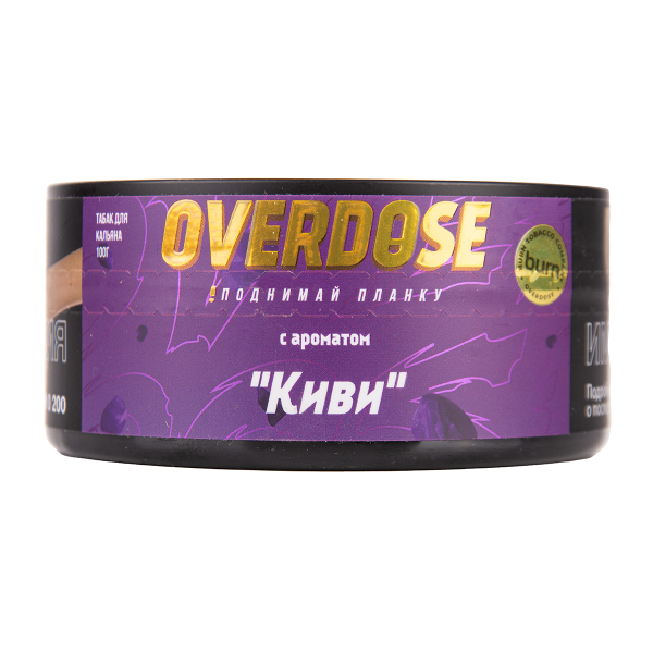 Табак Overdose Kiwi 100 грамм в Мурманске