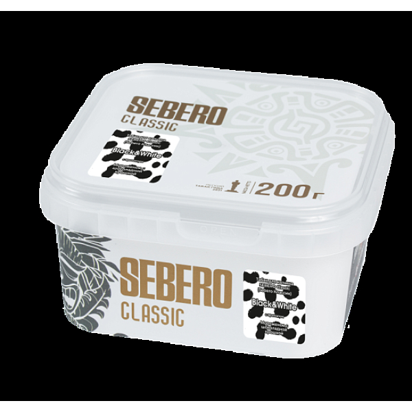 Табак Sebero Black& White 200 грамм в Мурманске