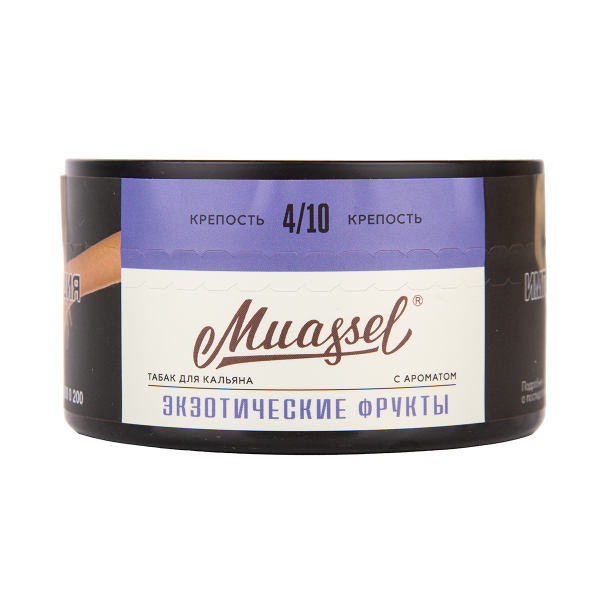Табак Muassel Medium Экзотические Фрукты 200 грамм в Мурманске
