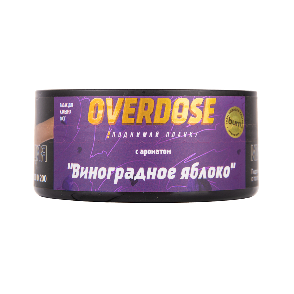 Табак Overdose Grapple 25 грамм в Мурманске
