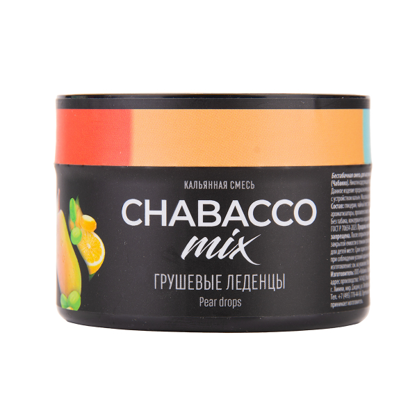Бестабачная смесь Chabacco Mix Medium Pear Drops 40 грамм в Мурманске