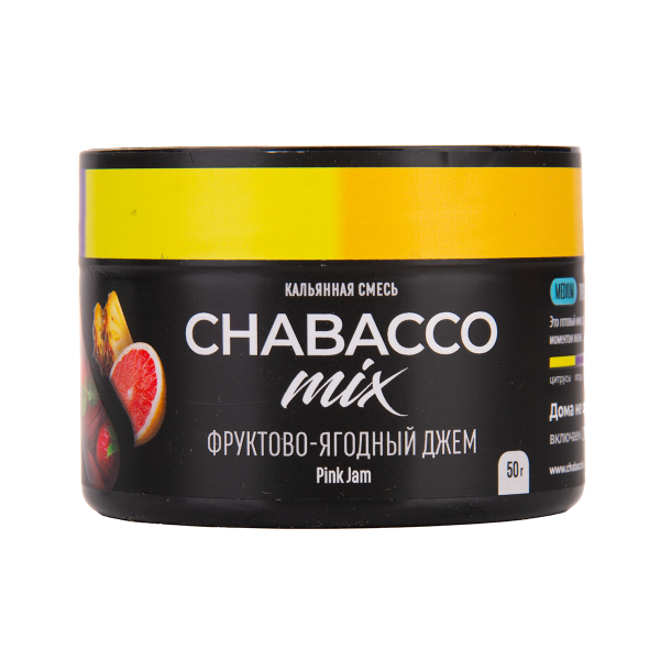 Бестабачная смесь Chabacco Mix Medium Pink Jam 40 грамм в Мурманске