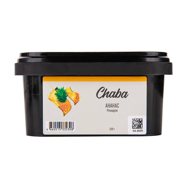 Безникотиновая смесь Chaba Pineapple Nicotine Free 200 грамм в Мурманске