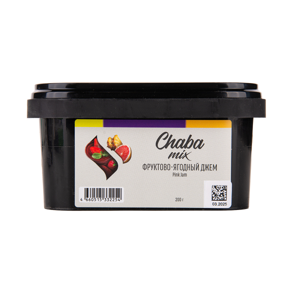 Безникотиновая смесь Chaba Pink Jam Nicotine Free 200 грамм в Мурманске