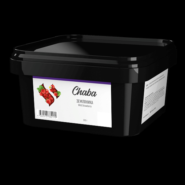 Безникотиновая смесь Chaba Wild Strawberry Nicotine Free 200 грамм в Мурманске