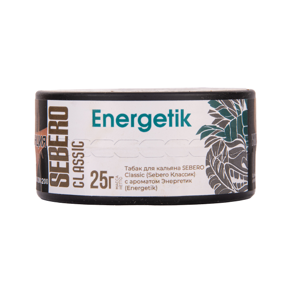 Табак Sebero Energetik 25 грамм в Мурманске