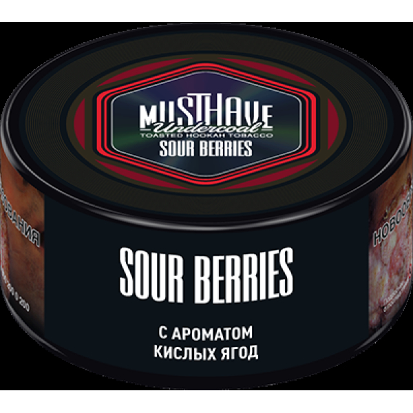 Табак Must have Sour Berries 25 грамм в Мурманске