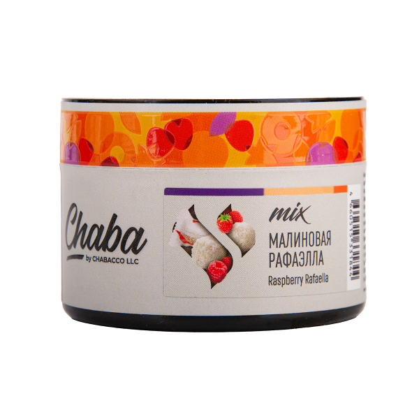 Бестабачная смесь Chaba Mix Raspberry Rafaella Nicotine Free 50 грамм в Мурманске