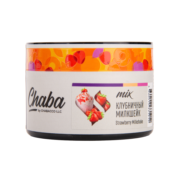 Бестабачная смесь Chaba Mix Strawberry Milkshake Nicotine Free 50 грамм в Мурманске