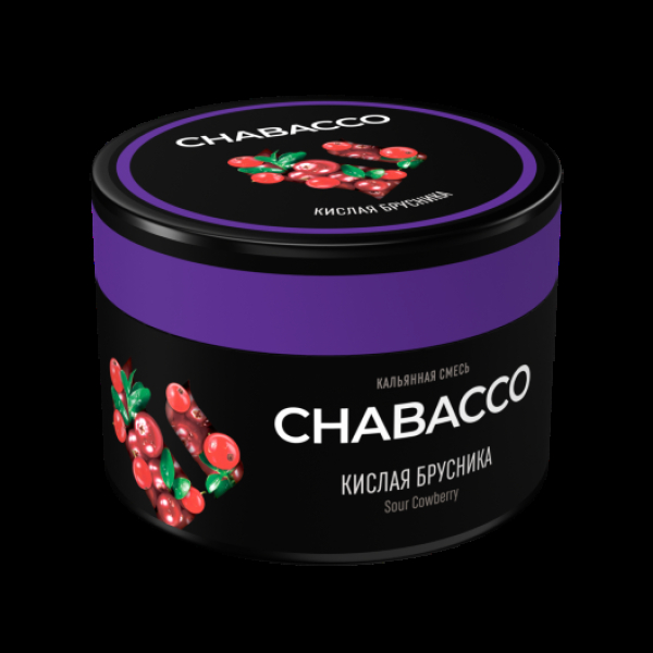 Бестабачная смесь Chabacco Medium Sour Cowberry 40 грамм в Мурманске