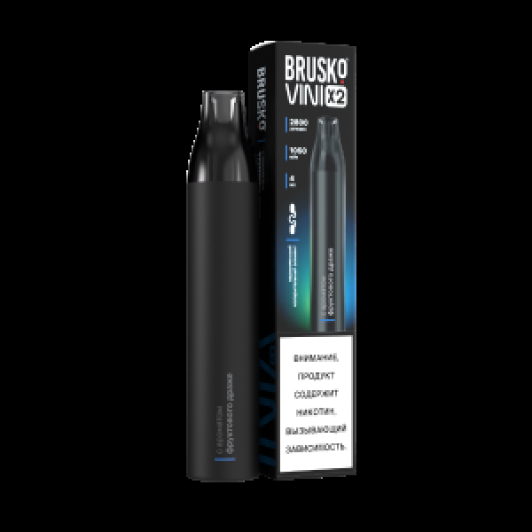 Электронка Brusko Vini X2 Фруктовое Драже 2800 затяжек в Мурманске
